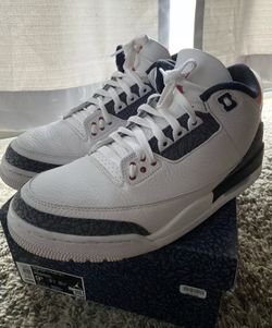 Nike Men Air Jordan 3 Retro SE-T Denim Japan , CZ6433-100 Size 9.5