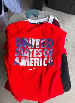 Nike United States of America Soccer Red T-Shirt