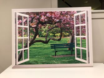 Photo of window view