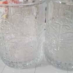 delisoga aesthetic durable crystal-clear pitcher and 4 glasses