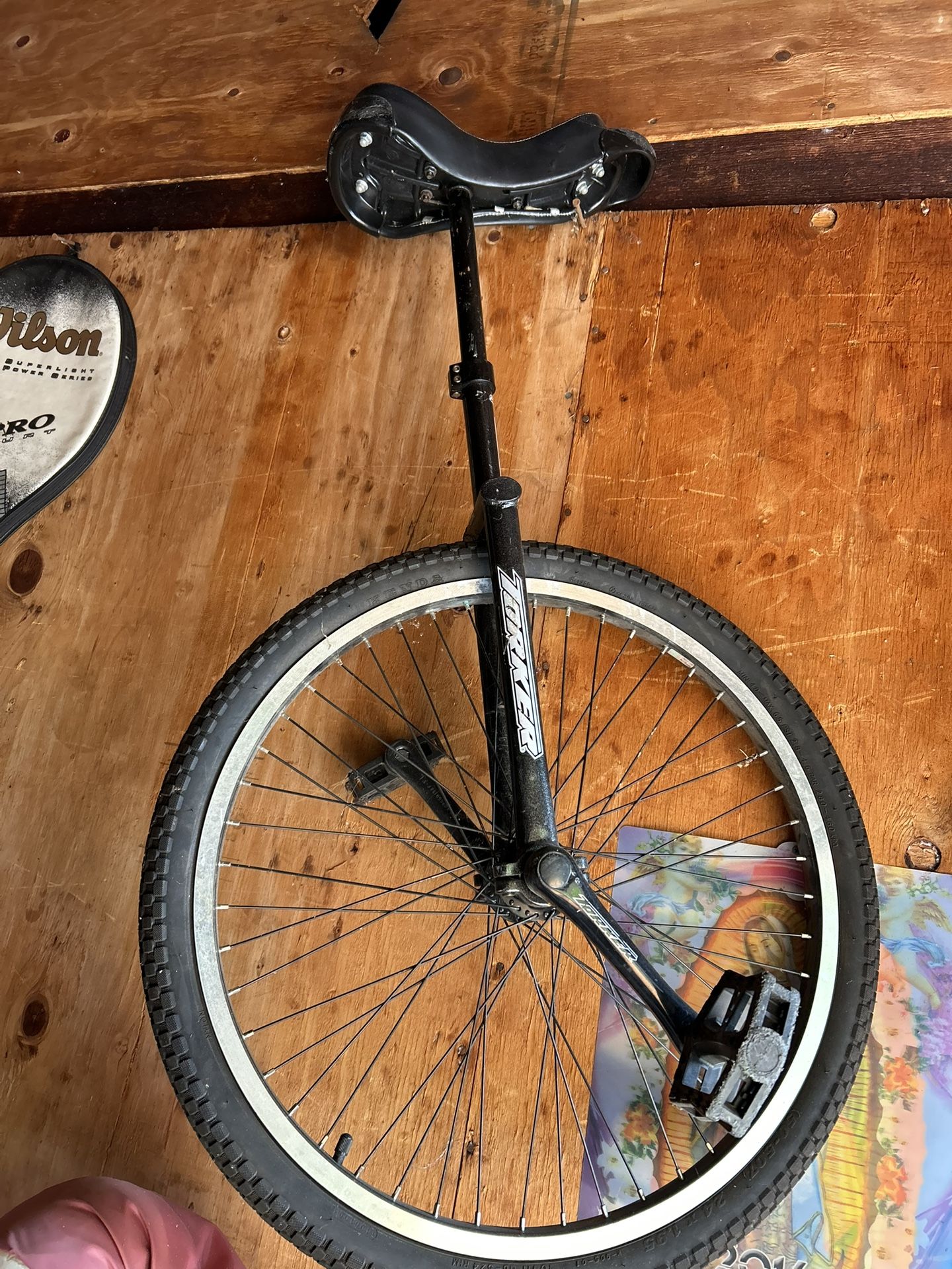 Vintage Torker 20” Unicycle Chrome Frame Kenda Tire Original Seat Old School Bmx