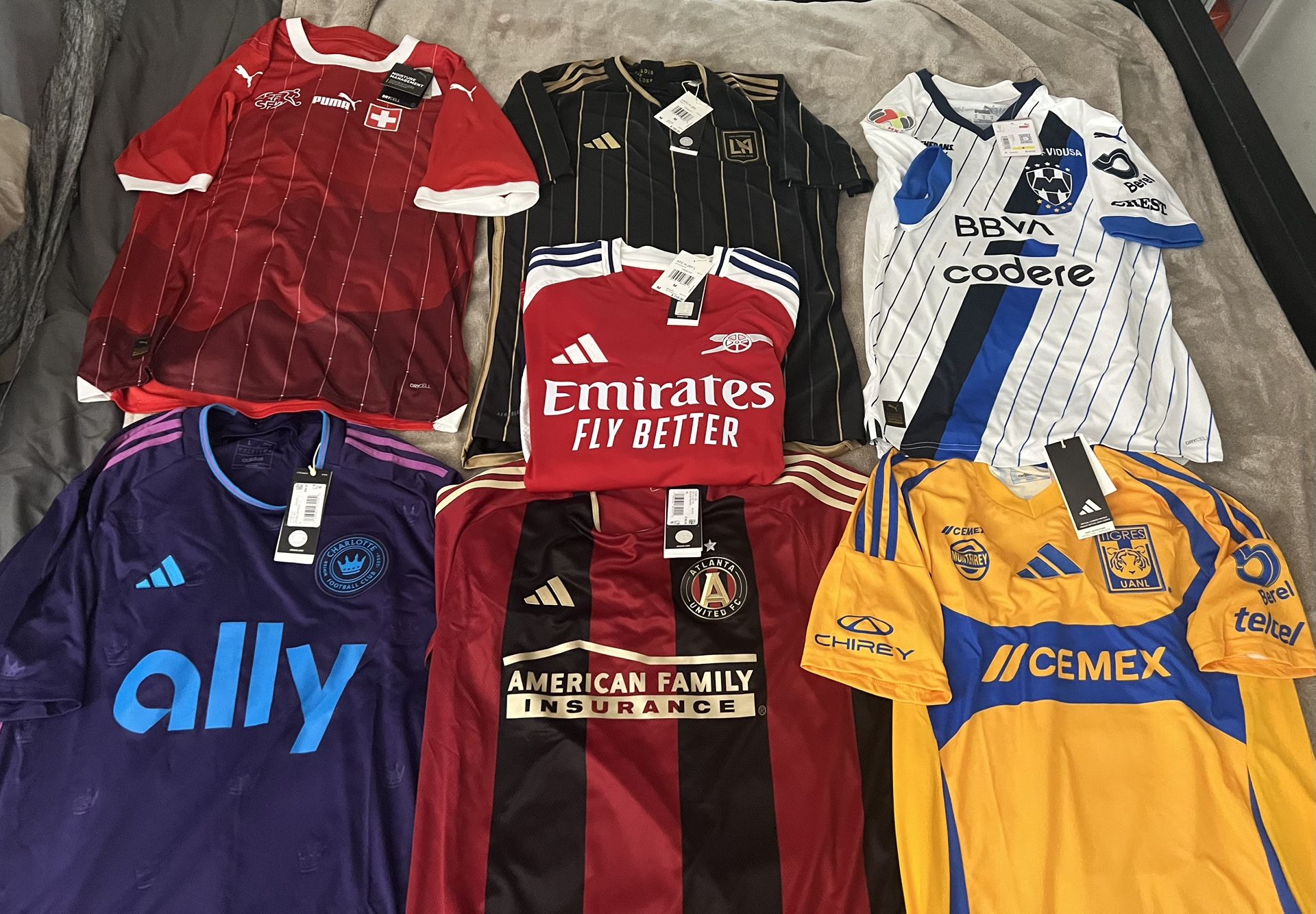 NEW Mens Soccer Jerseys