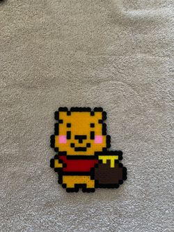 Winnie the Pooh Perler Bead Art