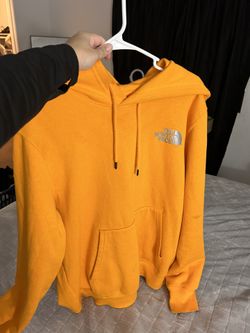 Men’s Large Orange North Face Hoodie