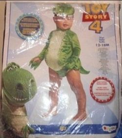 Toy Story 4 - Rex - Halloween Costume - 12-18 months