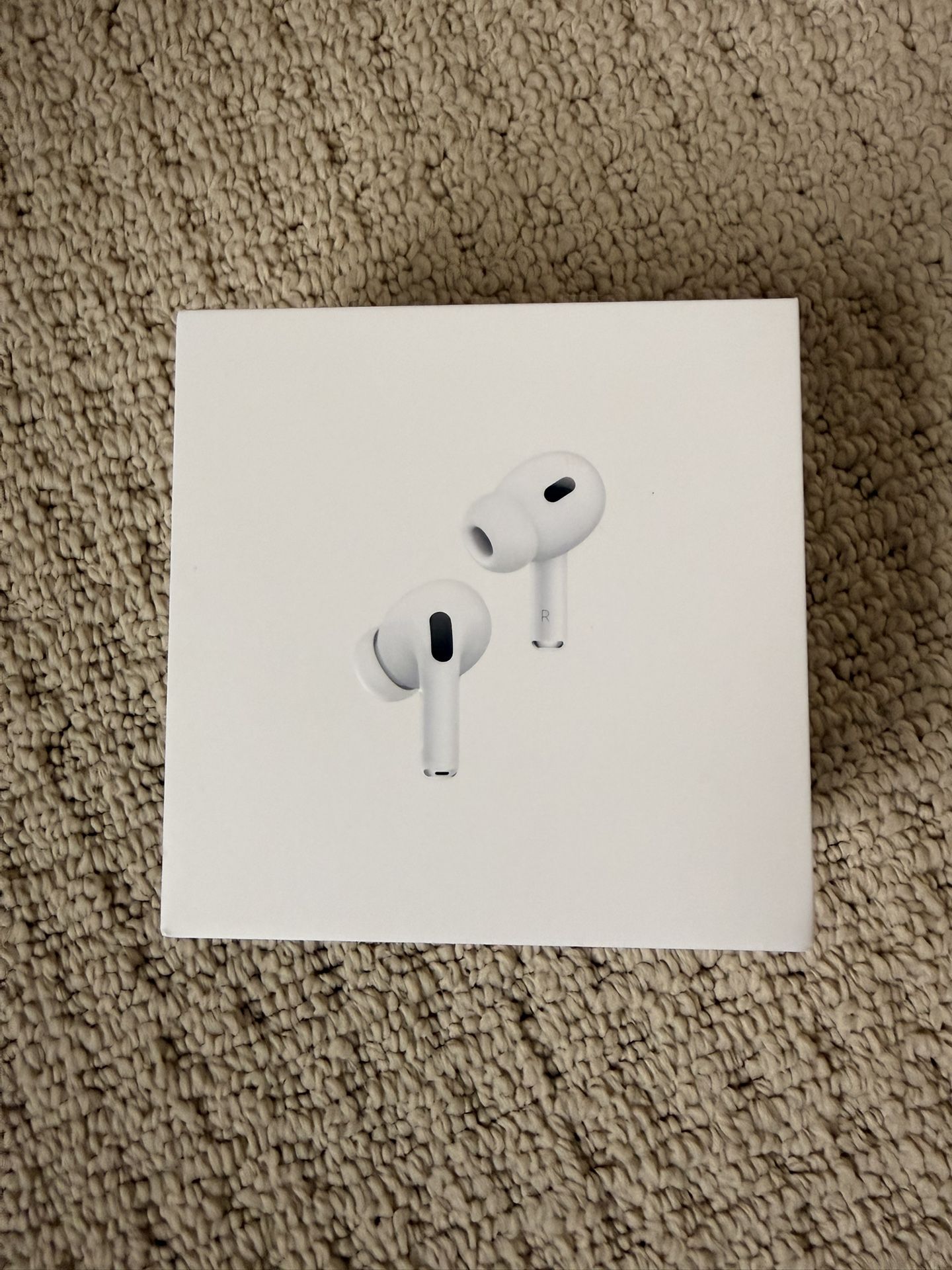 Used - Like New - Apple Airpods pro 2 model# MQD83AM/A  Comes with all extra new ear tips and charging cable. Box included. 