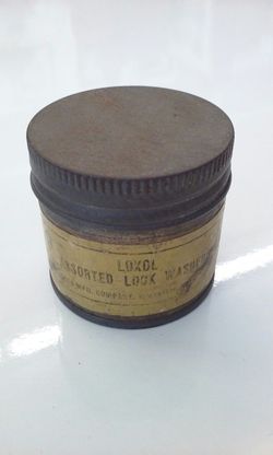 Vintage Loxol assorted washers not inc