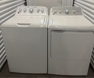 GE Top Load Washer and Dryer Set
