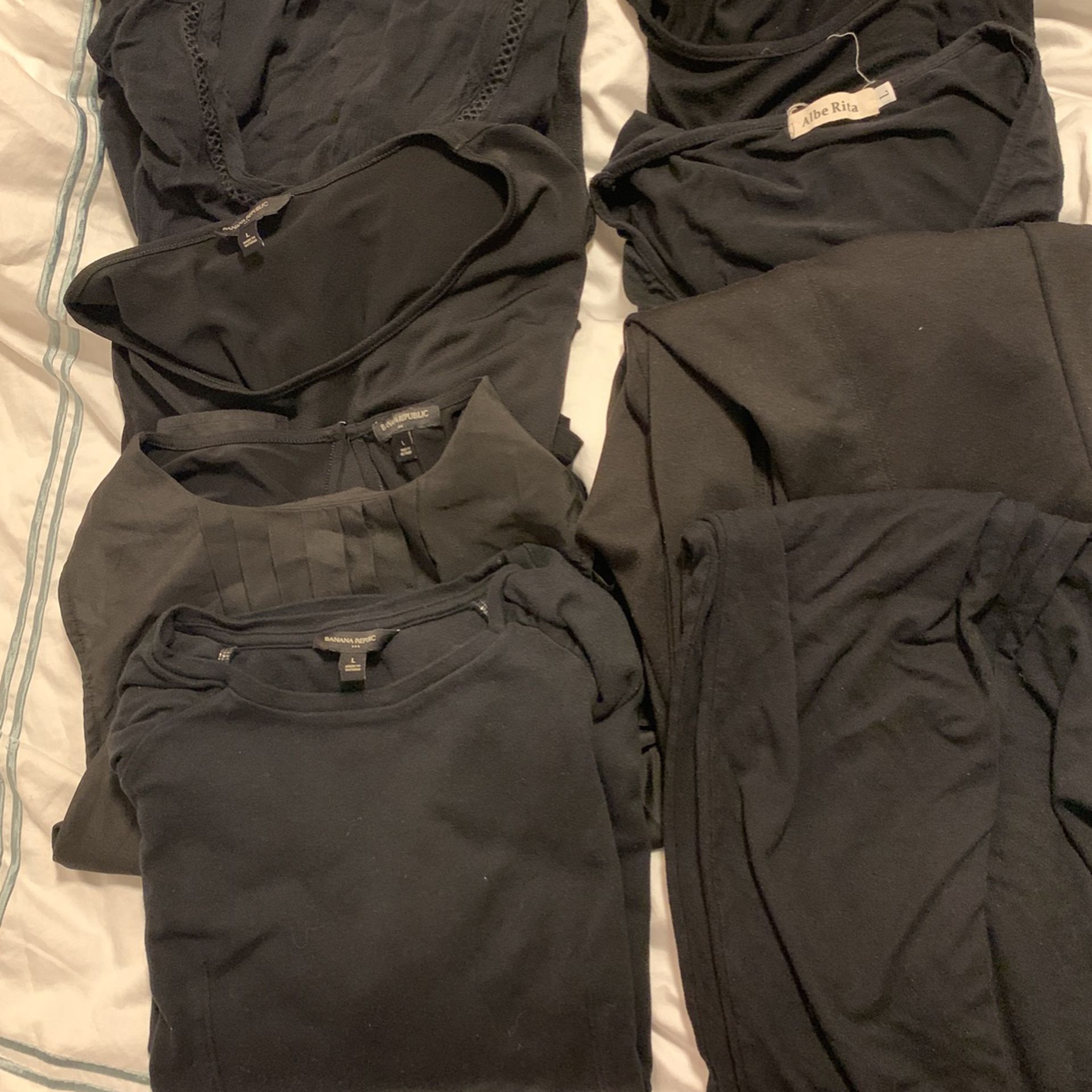 Lot Of Large Black Clothes