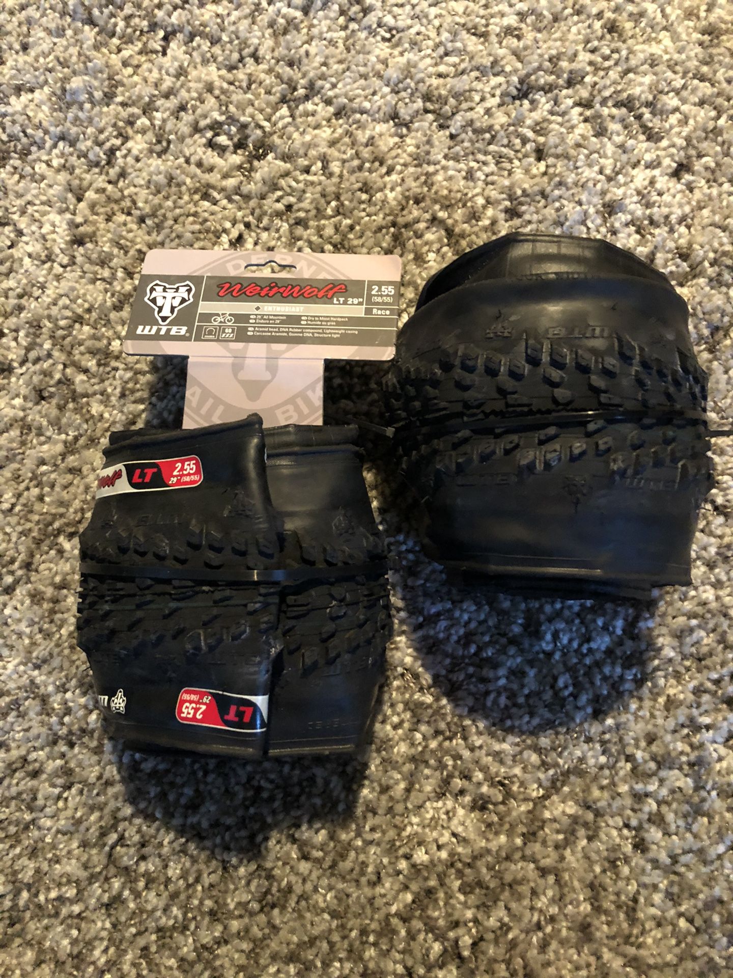 WTB WEIRWOLF 29 X 2.55 LT 29ER mtb TIRE