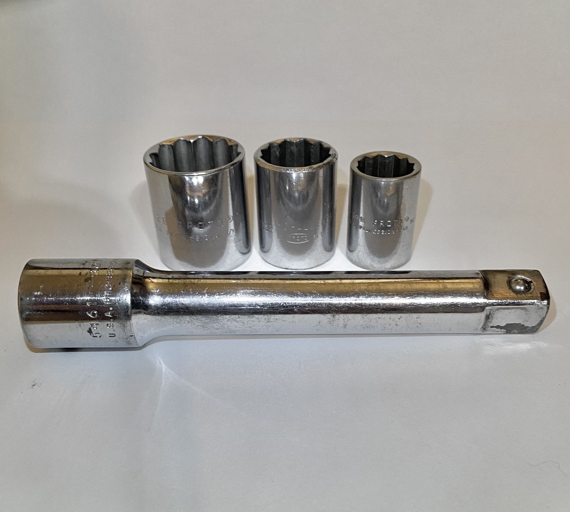Lot of 4 PROTO Sockets USA