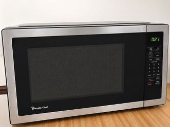 Magic Chef Stainless Steel Microwave – Works Great!