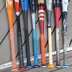 Assorted Baseball Bats- 20.00 Each 