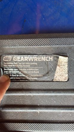 Serpentine belt tool set