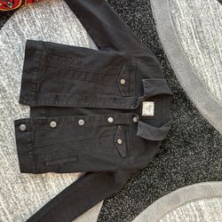 Black Jean Jacket