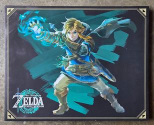 Zelda tears of the Kingdom canvas picture