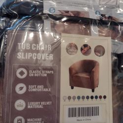 2 Tub Chair Slipcovers