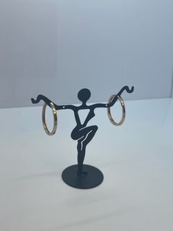 14k Gold Hoop Earrings. New.