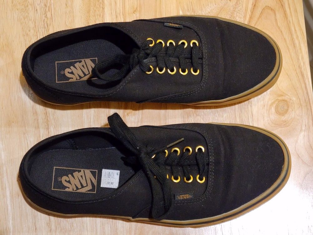 Black and Brown Vans