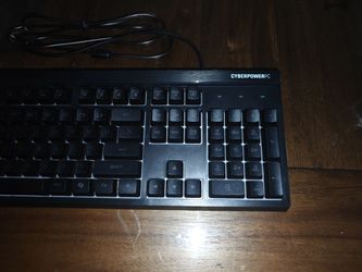 Cyber power RGB gaming keyboard