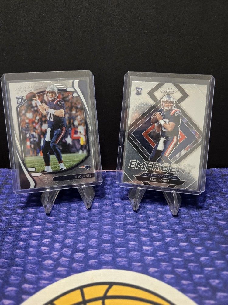 Mac Jones Rookie Card Lot