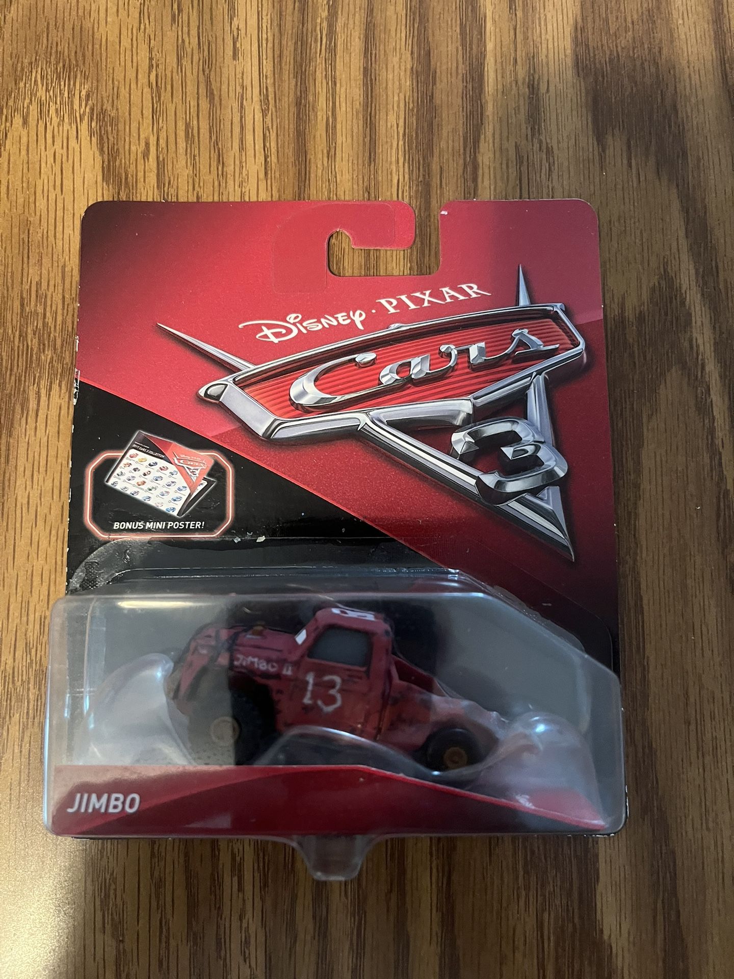 Disney Pixar Car Jimbo Thunder Hollow