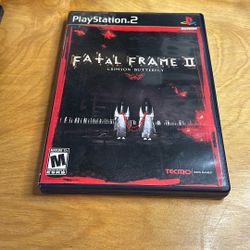 PlayStation 2 / PS2 - Fatal Frame 2