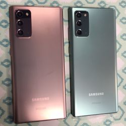 Samsung Galaxy Note 20 5G 128gb Unlocked $269 Each 