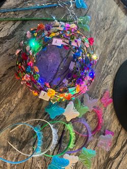 Free fairy party head bands