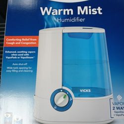 Vick Warm Mist Humidifier Available If Posted