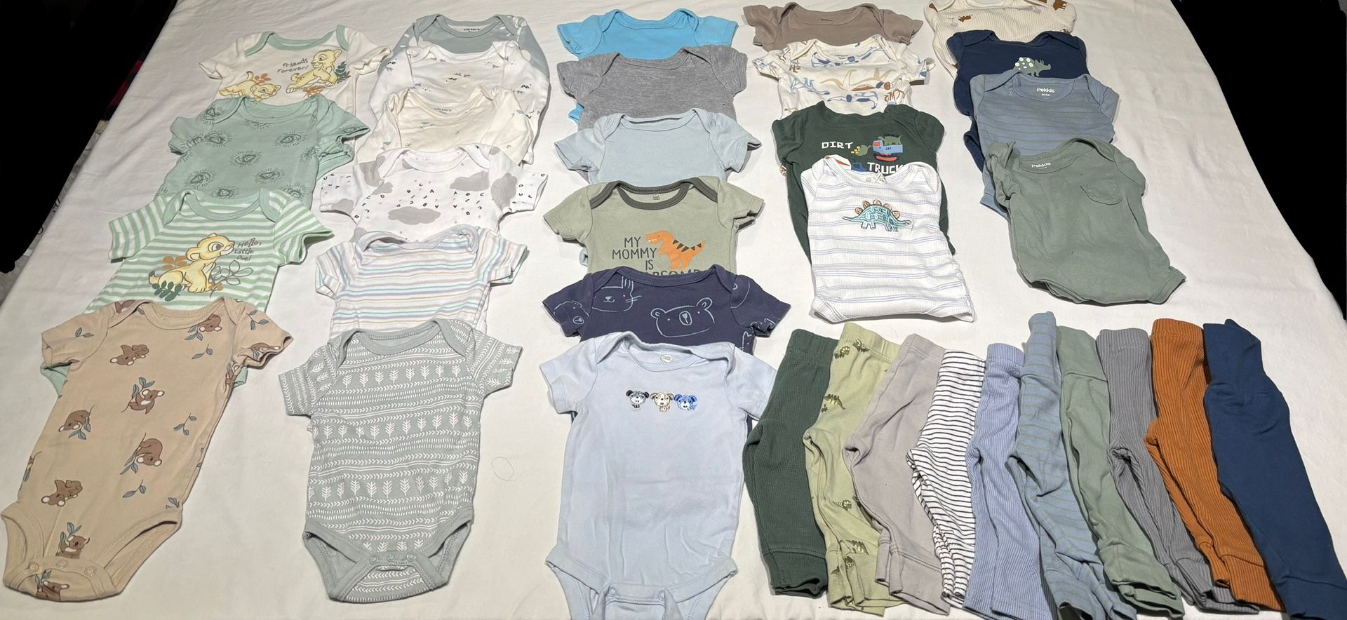 0–3m Baby Boy Winter + Basics Bundle