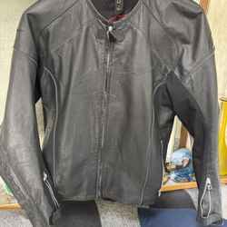 Alpinestars TZ-1 Reload Perforated leather black Jacket 