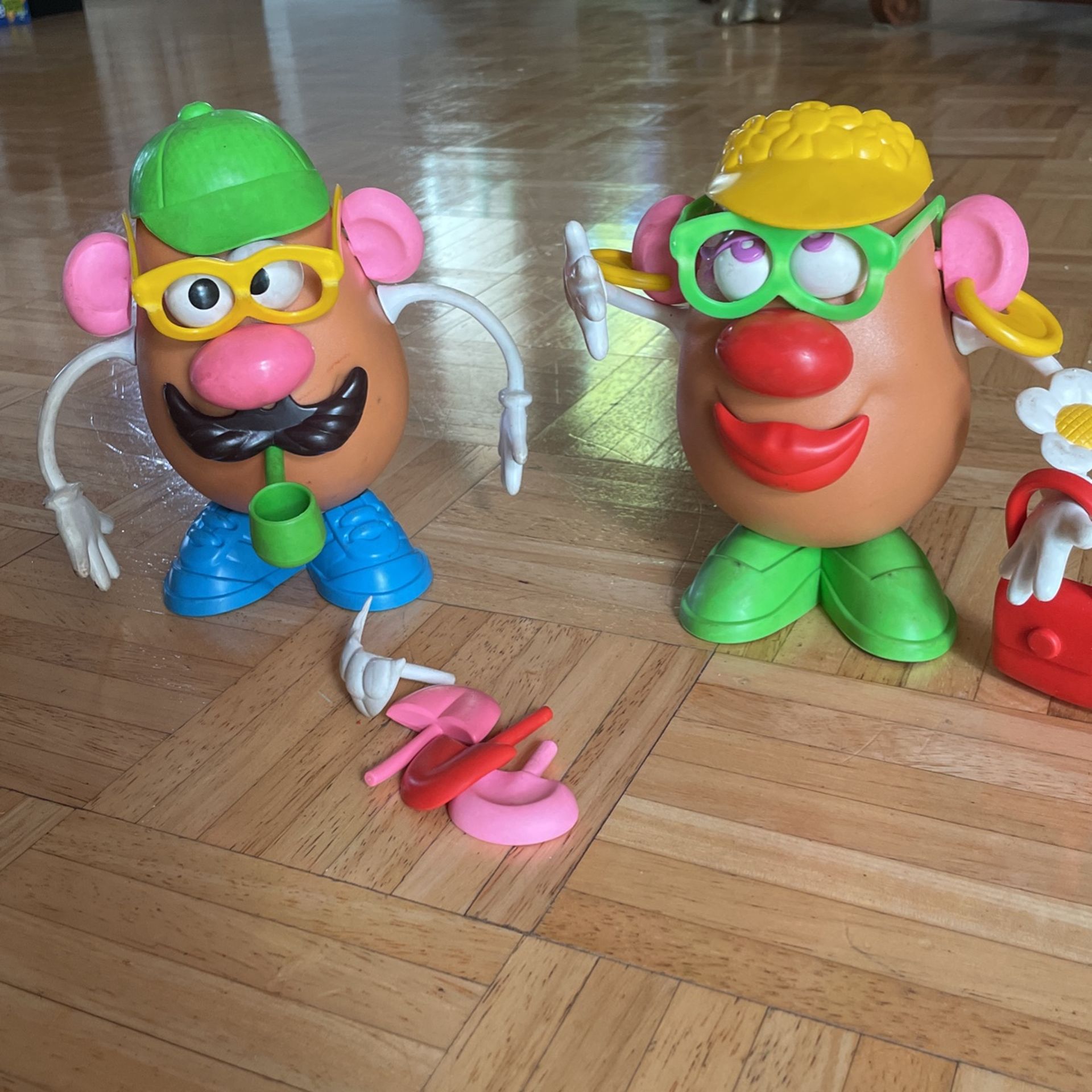 Mr. and Mrs. potato head