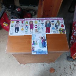 5 Fashion Clothing Pattern For Dolls