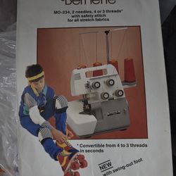 Bernette MO-234 Universal Overlock Sewing Machine 