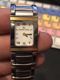 Maurice Lacroix 18k gold women's watch
