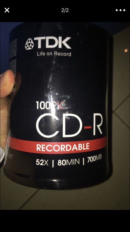 TDK CD-R blanks