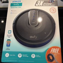 Anker eufy RoboVac 35C Wi-Fi Connected Robot Vacuum with Charging Base