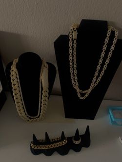 Iced Gold Chains