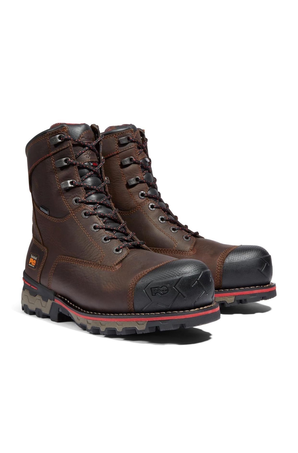 Timberland PRO Men's Boondock 8” Waterproof Composite Safety Toe Work Boot