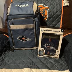 UTSA Backpack Cooler And Speaker. Brand New $65. 