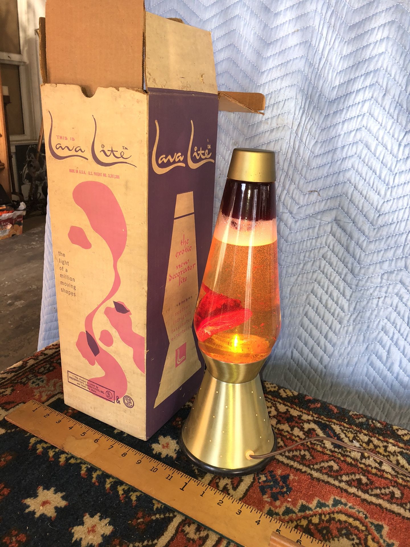 Original 1960s Lava Lamp With Box for Sale in Whittier CA OfferUp