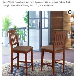 2 Counter Height Chairs