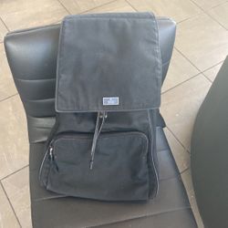  Vintage Gucci Nylon Messenger Bag/backpack Rare!