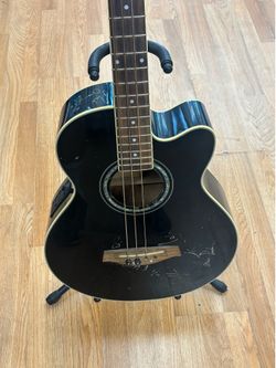 Ibanez Acoustic Electric AEB10BE BK 14-01