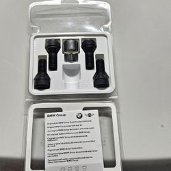 BMW OEM LOCKING WHEEL LUG NUT SET (contact info removed)1