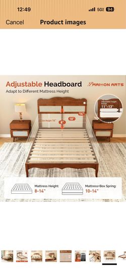 King bed frame