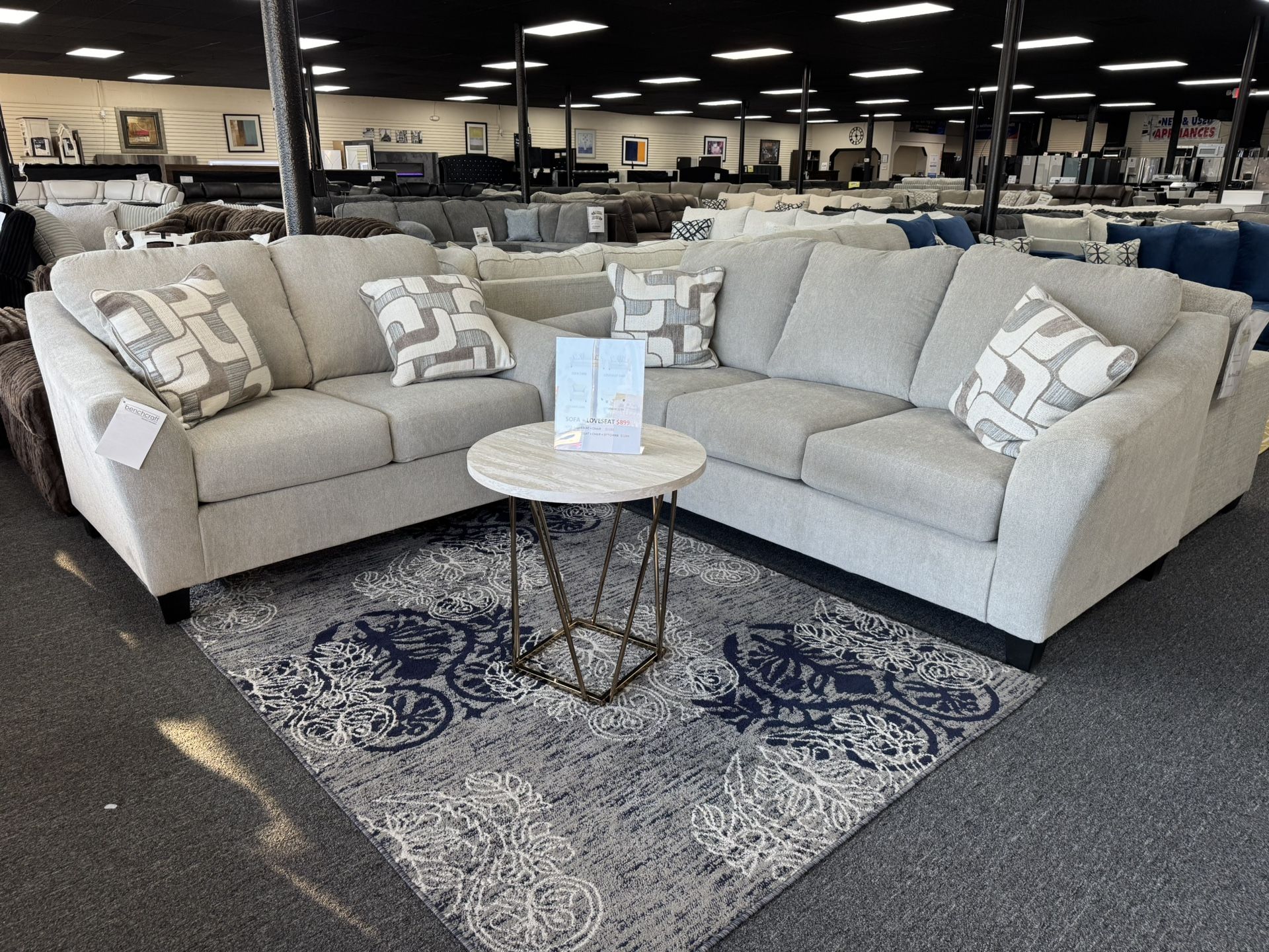 Ashley Sofa & Loveseat. 🚚WE DELIVER🚚