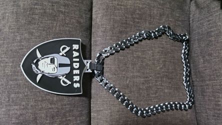 Raiders Fan Chain Necklace