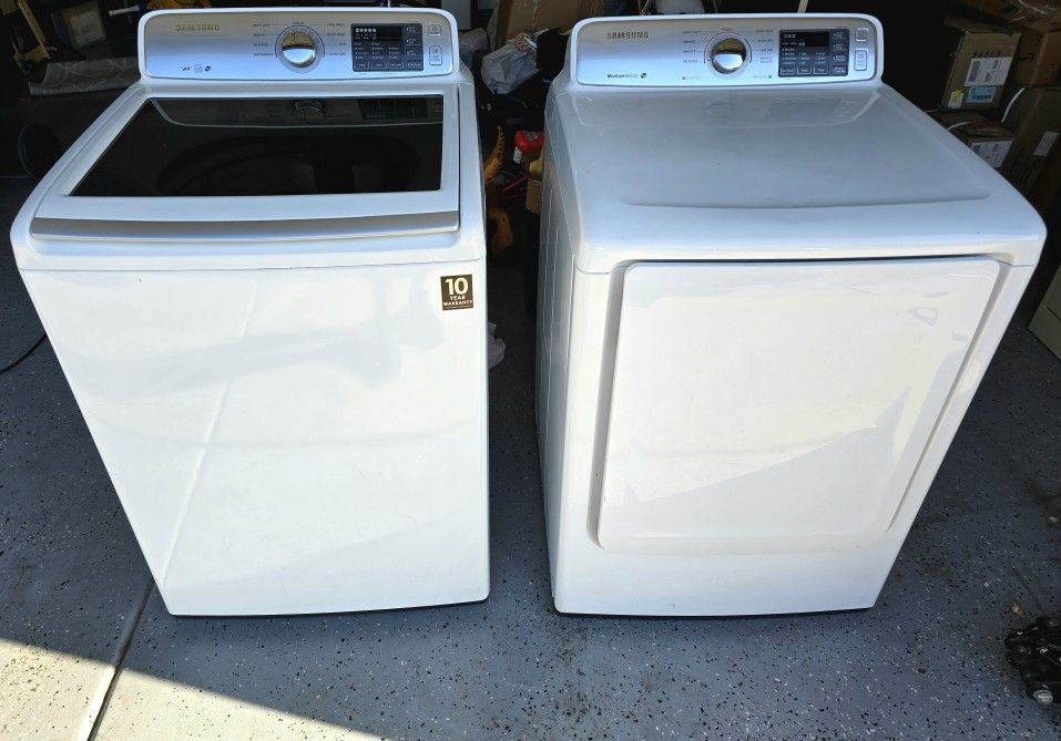 Samsung Washer And Electric Dryer